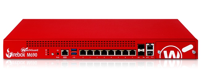 Trade up till WatchGuard Firebox M690 med 3 års Basic Security Suite