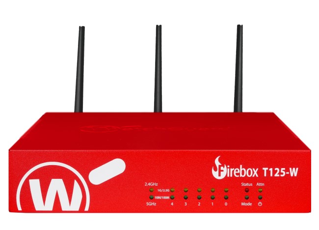 WatchGuard Firebox T125-W med 3 års Basic Security Suite