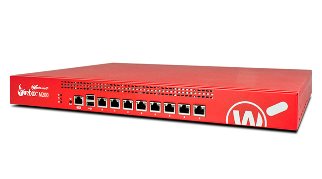 Trade Up till WatchGuard Firebox M200 med 1 års Total Security Suite