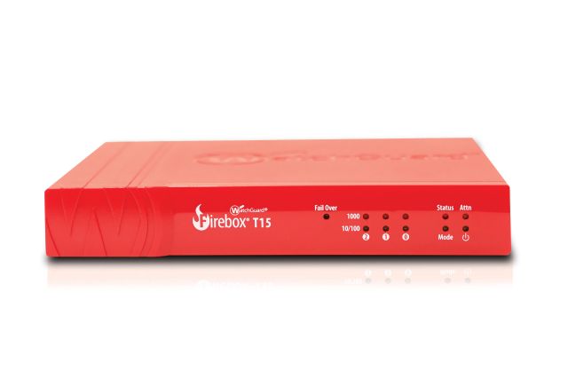 WatchGuard Firebox T15 med 3 års Standard Support