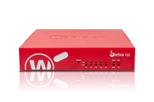 Trade up till WatchGuard Firebox T35 med 3 års Total Security Suite