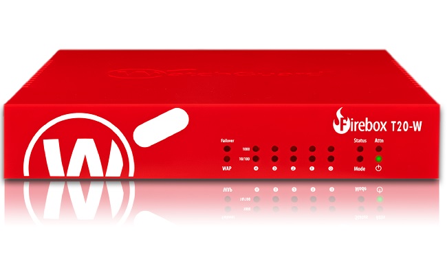 WatchGuard Firebox T20-W med 3 års Basic Security Suite