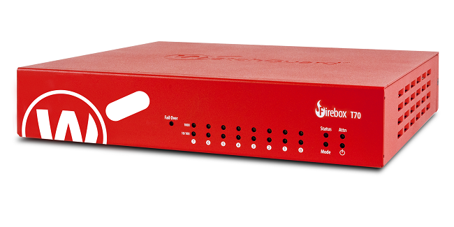 WatchGuard Firebox T70 med 3 års Total Security Suite