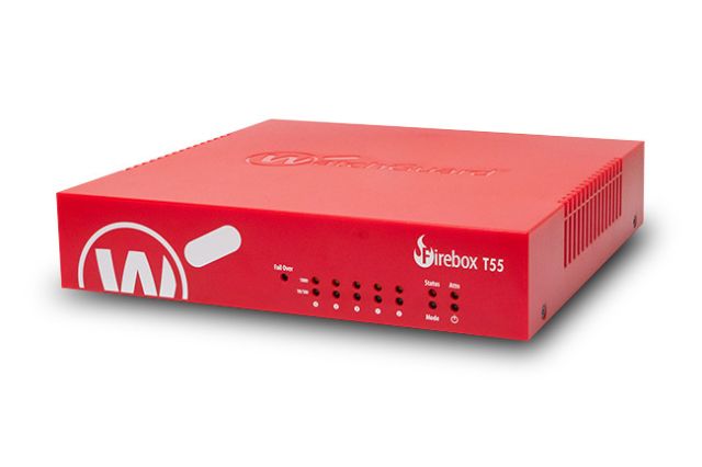 Trade up till WatchGuard Firebox T55 med 1 års Total Security Suite