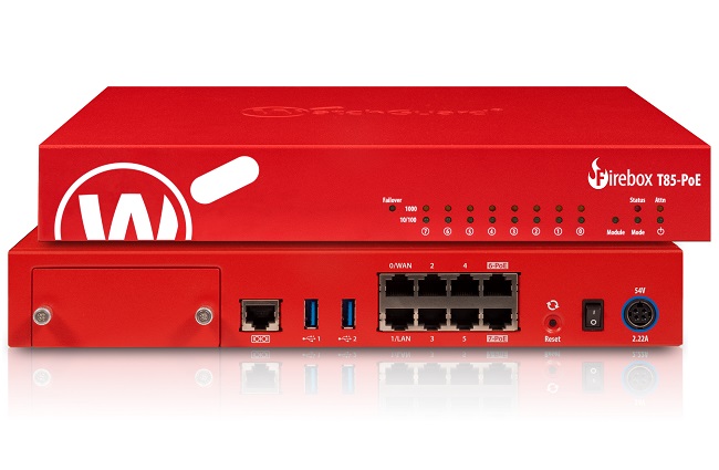 WatchGuard Firebox T85 High Availability med 3 års Standard Support