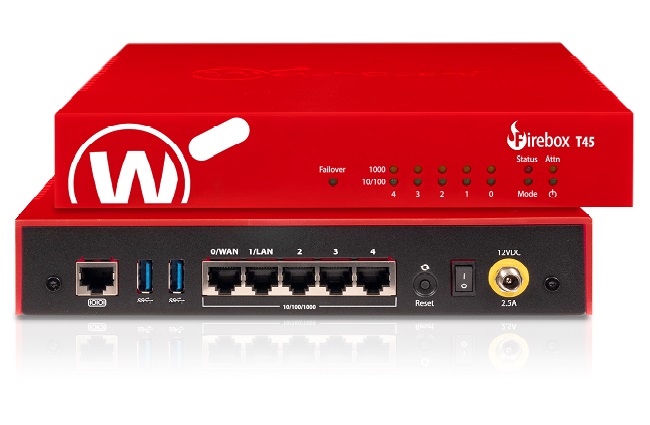 WatchGuard Firebox T45 med 1 års Total Security Suite